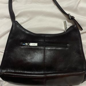 Hobo genuine leather handbag